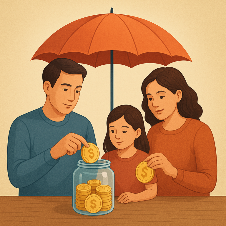 Como fazer uma reserva de emergência para a família